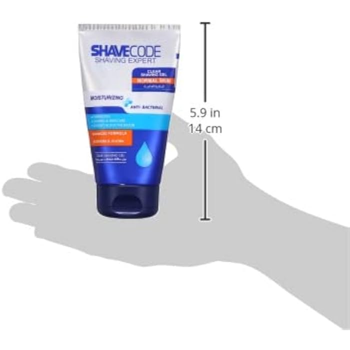 Shave Code shaving gel for normal skin-150 ml - Image 3